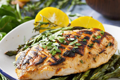Grilled Herb-Marinated Chicken Breast