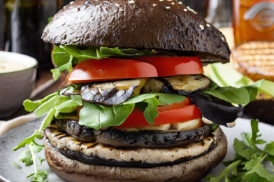 Grilled Portobello Mushroom Burgers