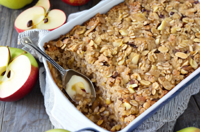 Baked Oatmeal with Apples